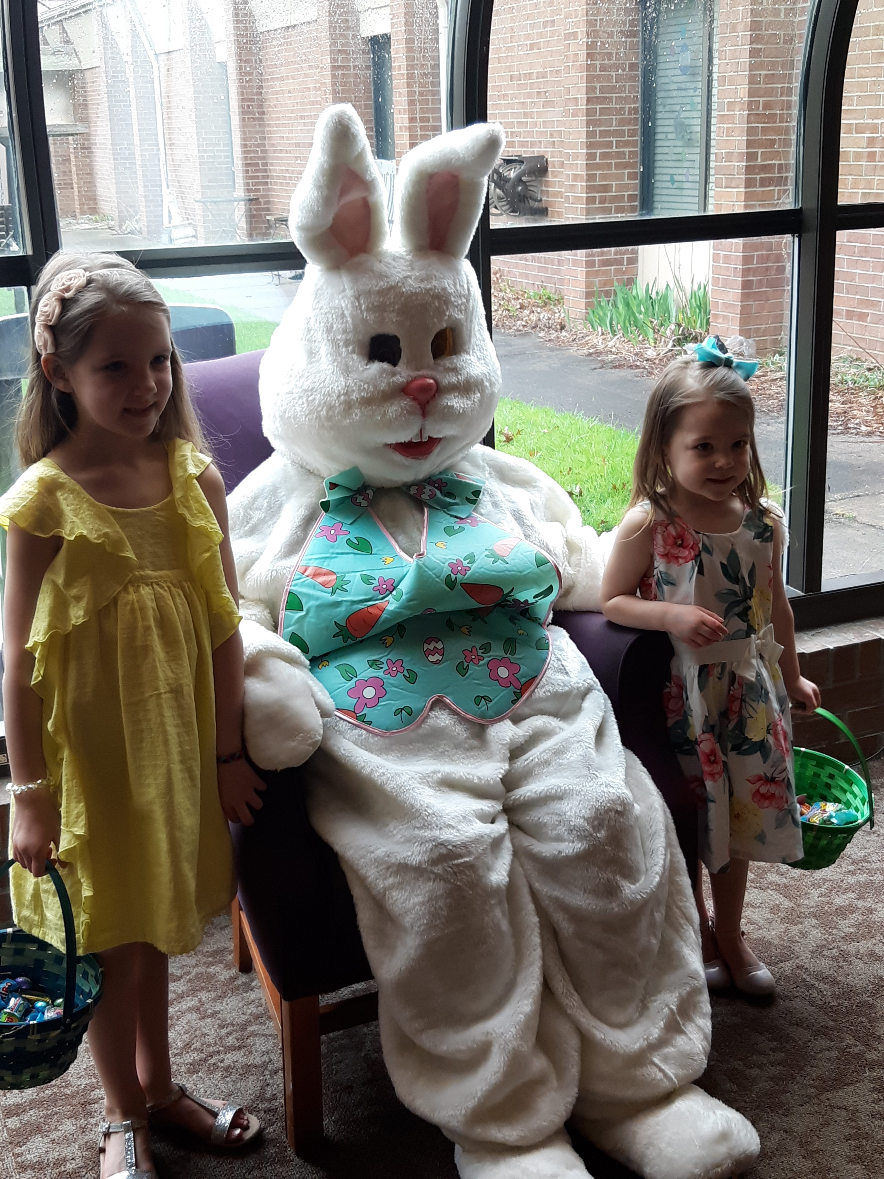 A fun time with the Easter Bunny